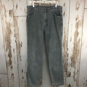 Wrangler Jeans, 936CHG. Grey, Size 35x32.